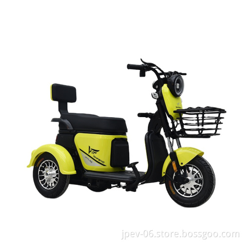 Jinpeng personalizzabile colore a lungo raggio triciclo elettrico tricicli di tacchino due ruote in vendita